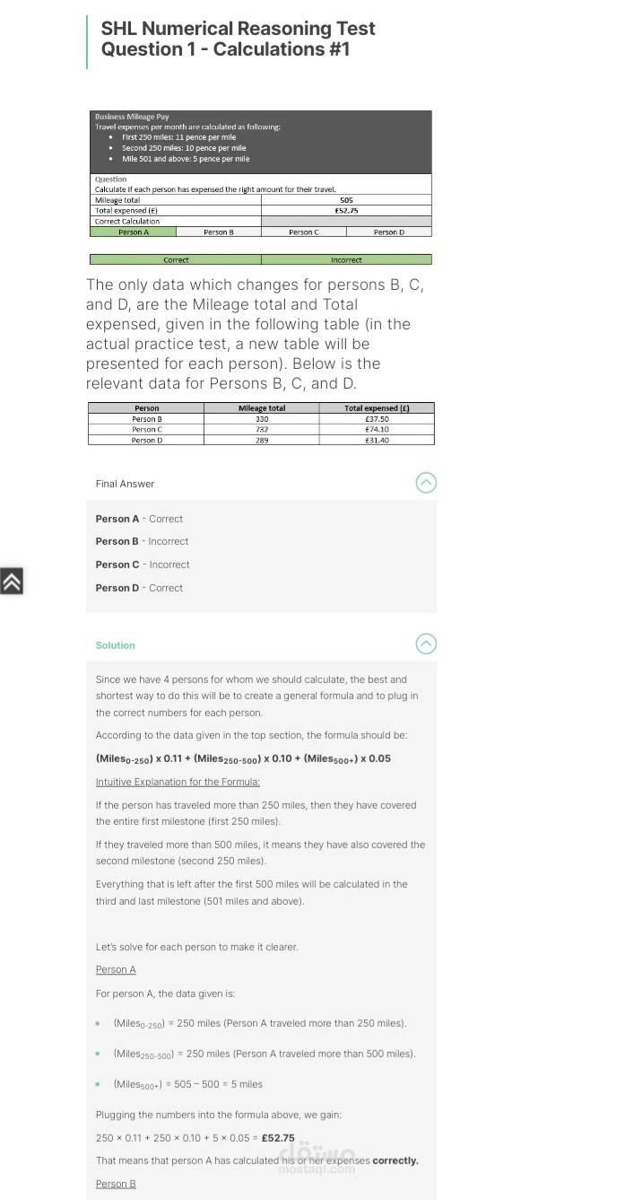 How to Solve SHL's Numerical Reasoning Practice Test (2023)