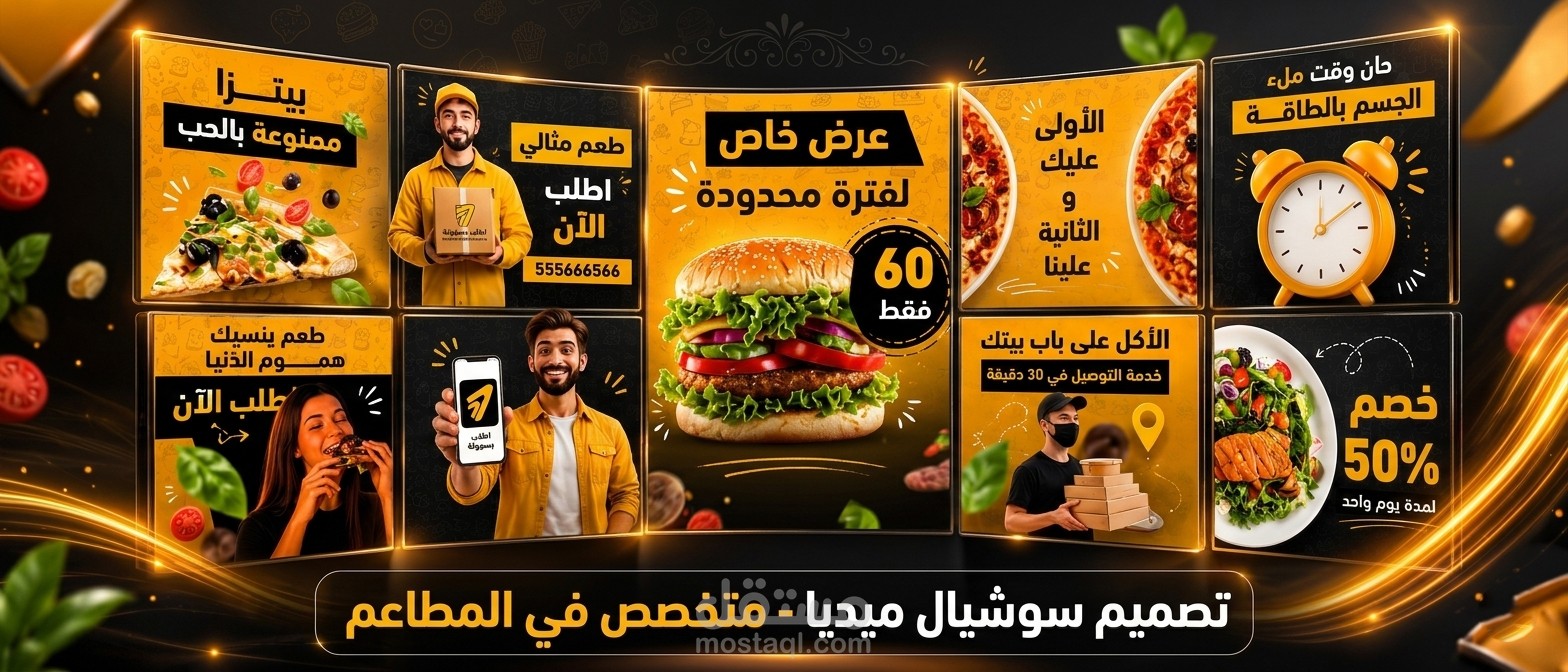 تصاميم وهوية بصرية لمطعم أكيفو " acevo"