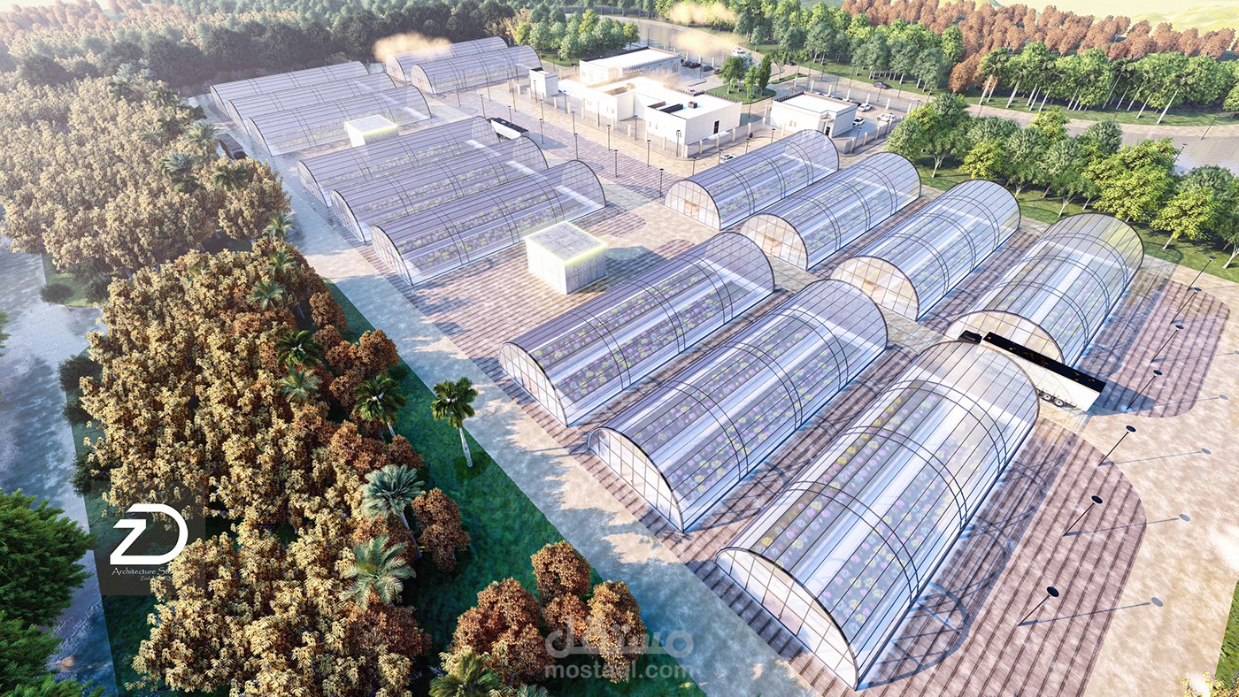 Greenhouse building In Sassed Park