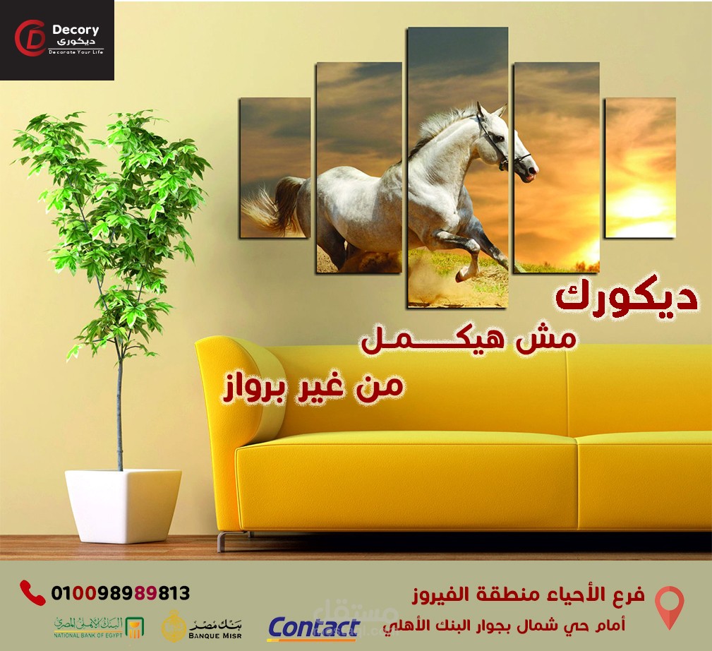 شركة ميديا زون للدعايا والإعلان (محل ديكوري)