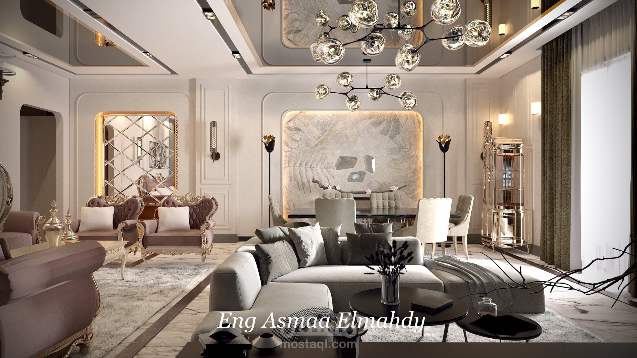 Luxury Reception... which takes you to another world with very interesting details..️