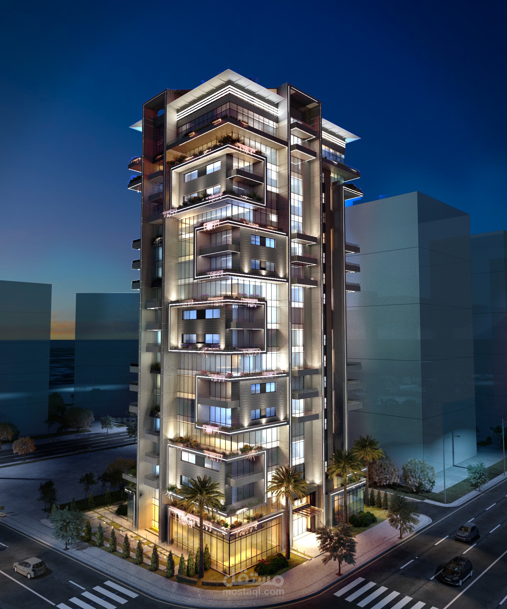 برج سكني بارتفاع 16 طابق في ماروتا سيتي