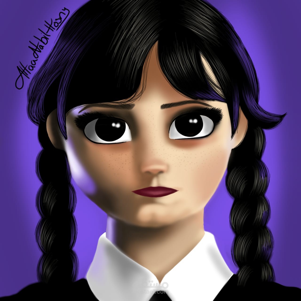 رسم رقمي - رسم كاريكاتير - Digital art