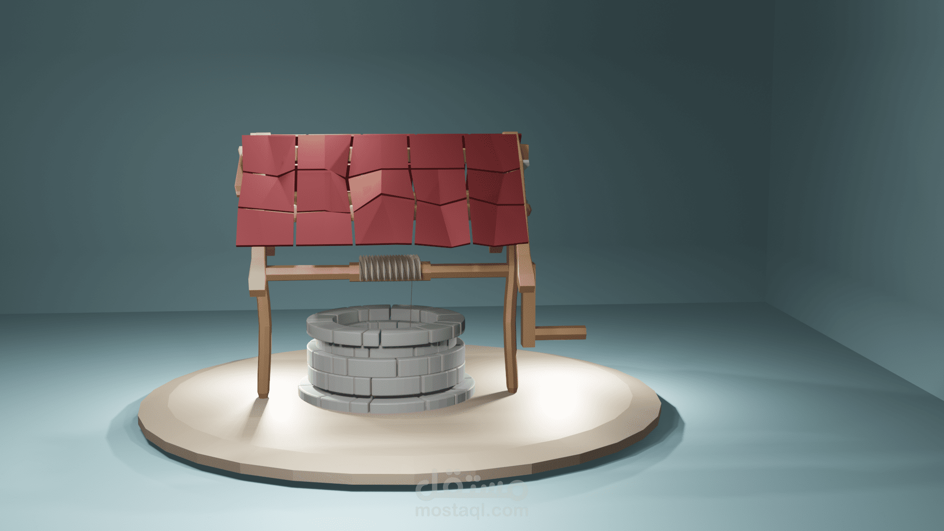 تصميم بئر 3D