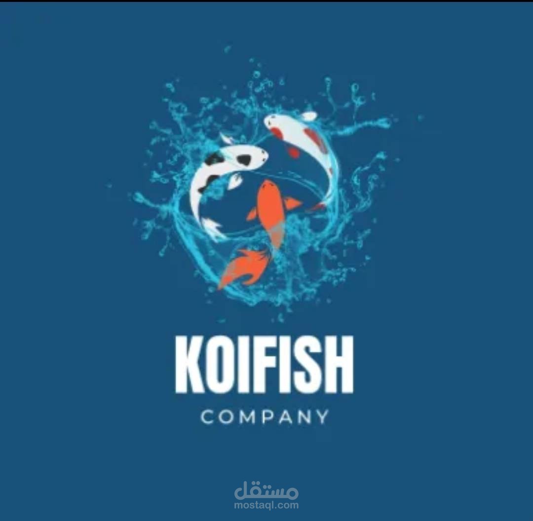 تصميم بسيط ل koifishf