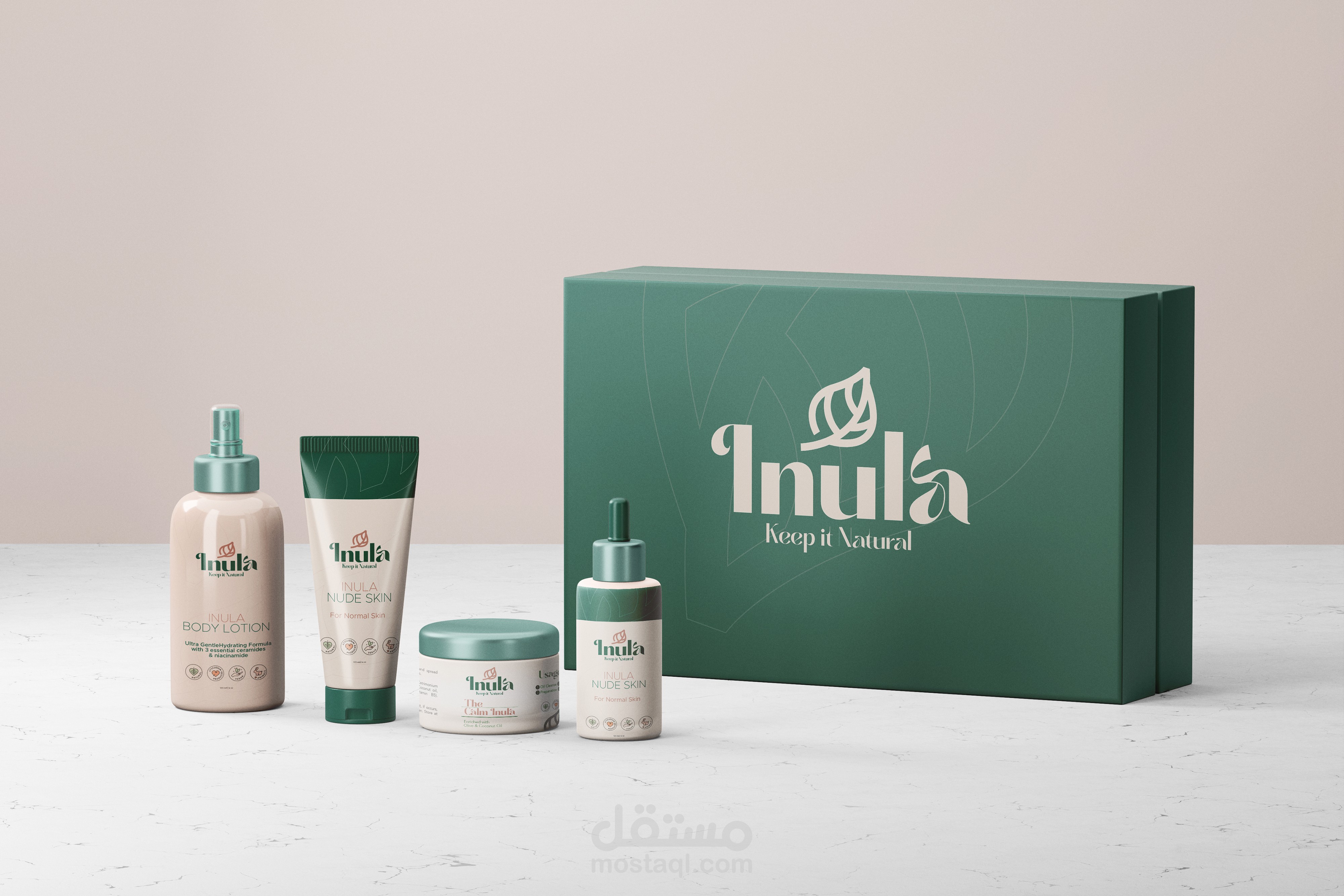 Inula Logo & Packaging design