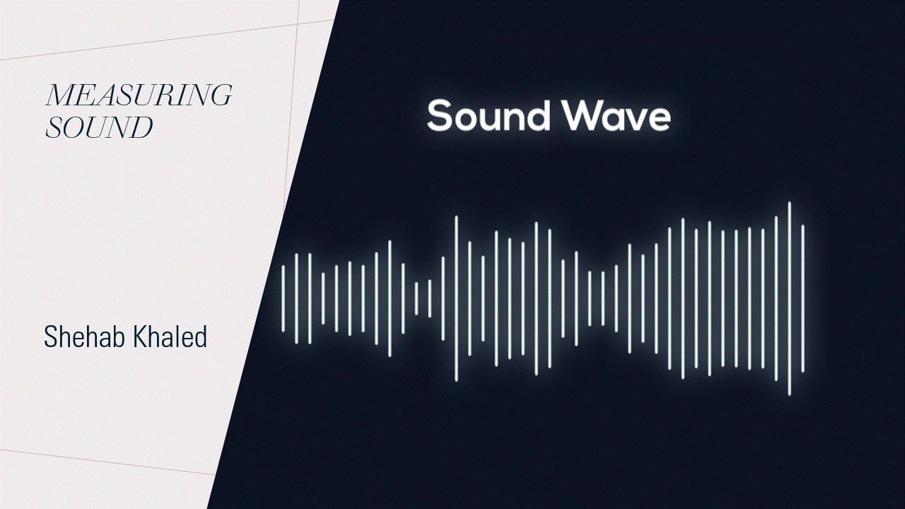 عرض بوربوينت ذكي عن sound wave