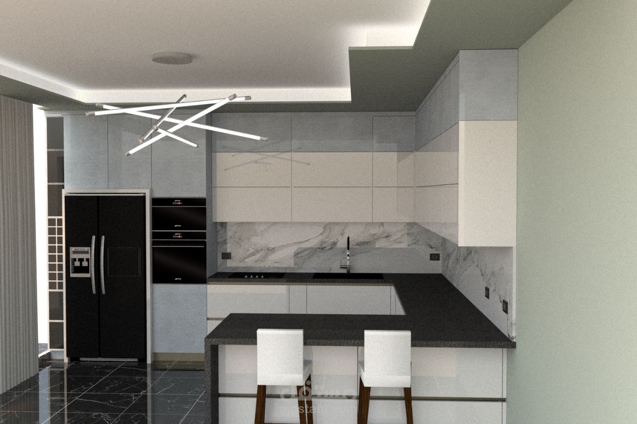 Interior Design – Kitchen Render