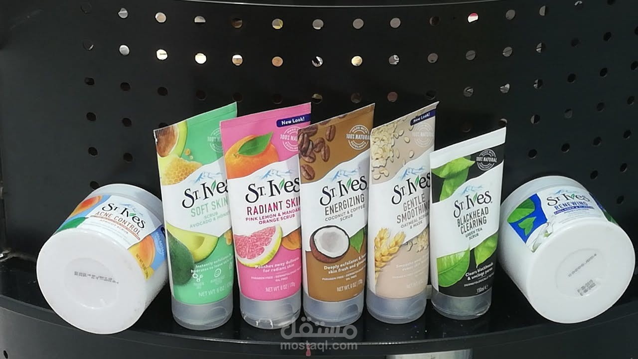 سكراب ستيفز: لتفتيح وتقشير البشرة