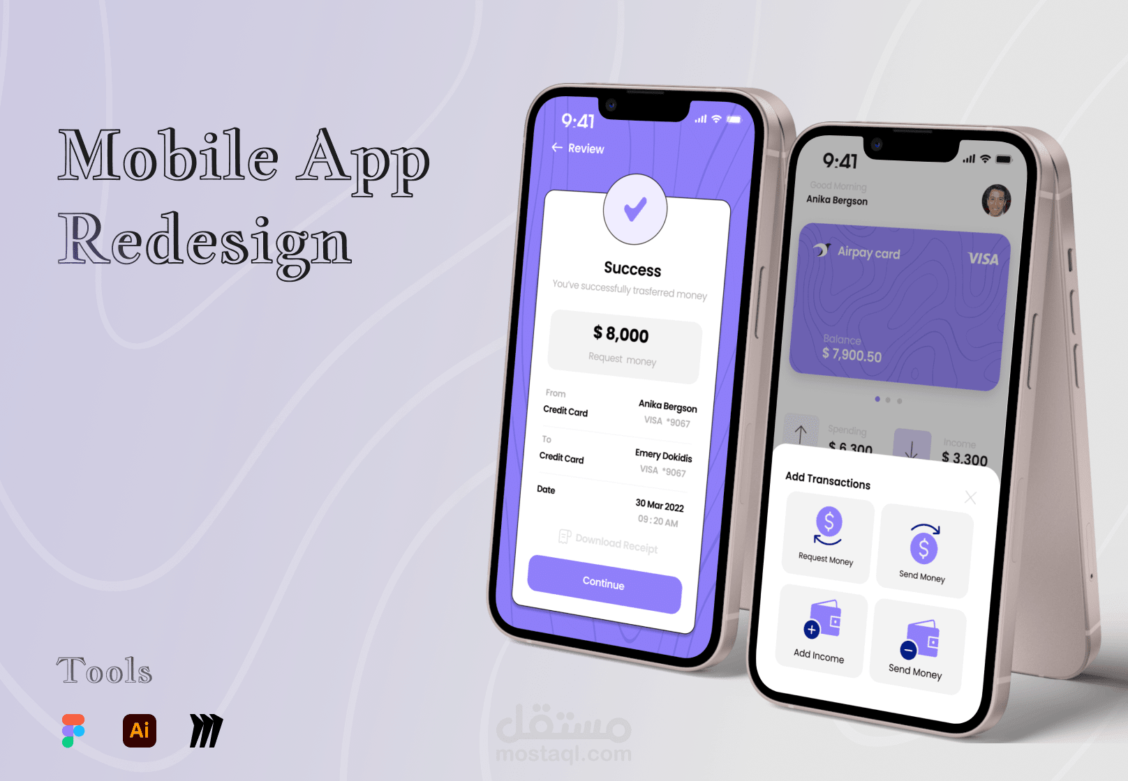 Redesign ) Mobile  App )