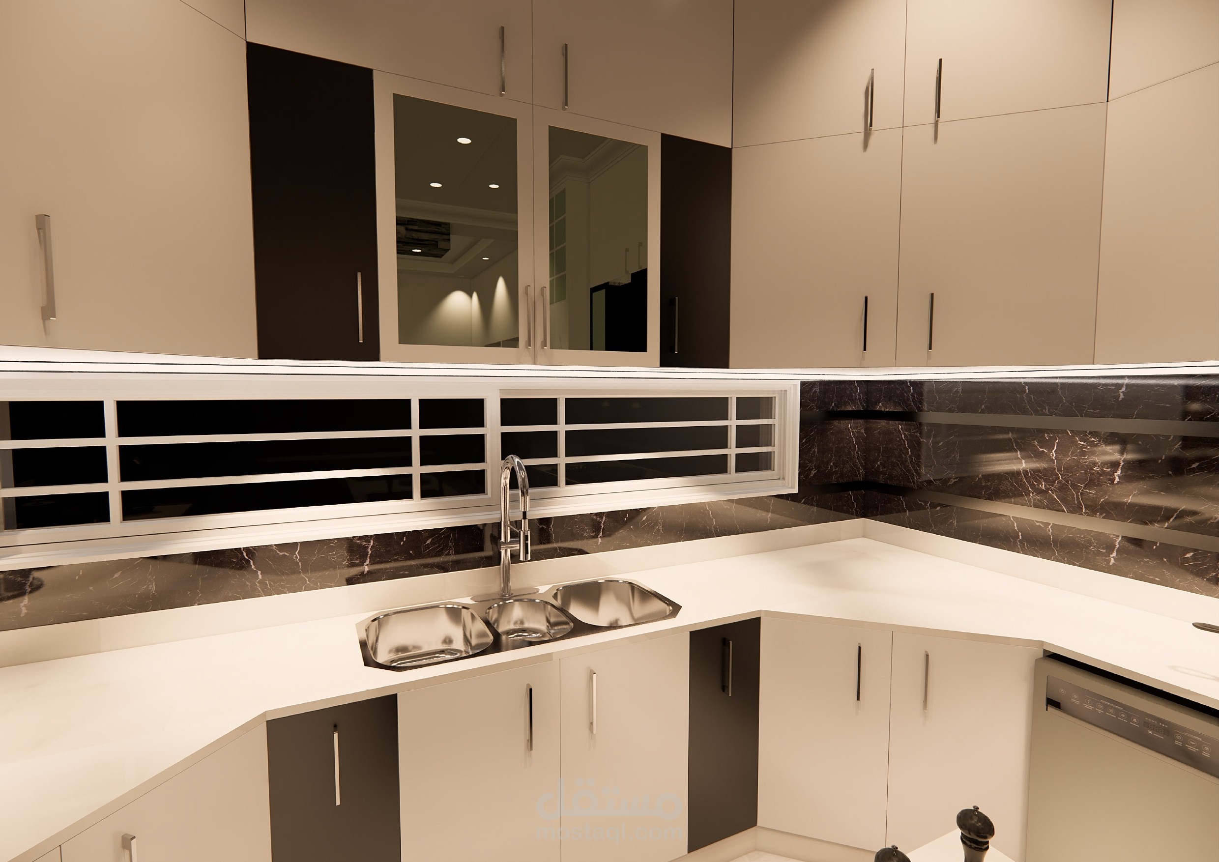 تصميم ديكورات خارجية وداخلية بشكل مميز جدا