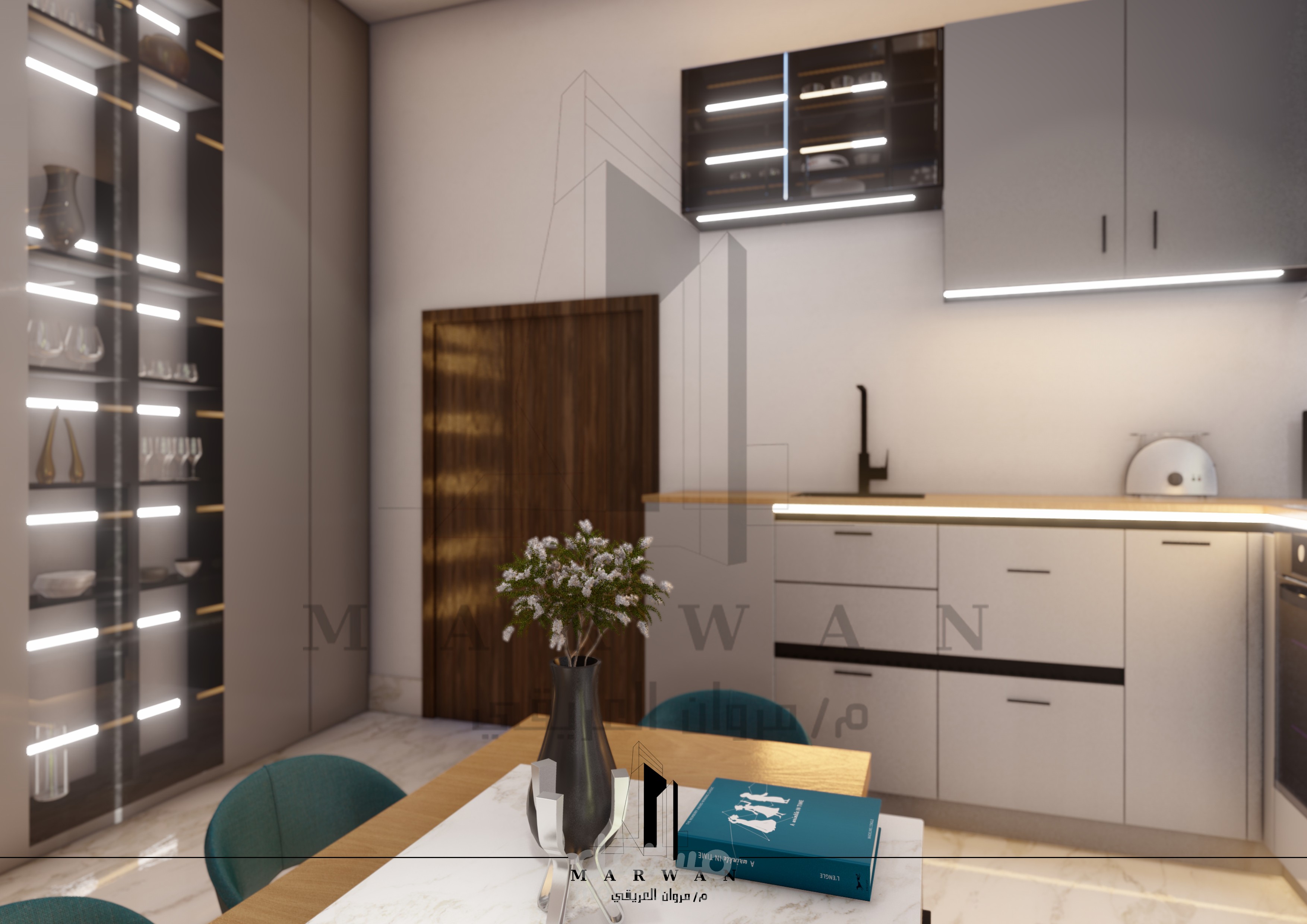 تصميم مطبخ مودرن