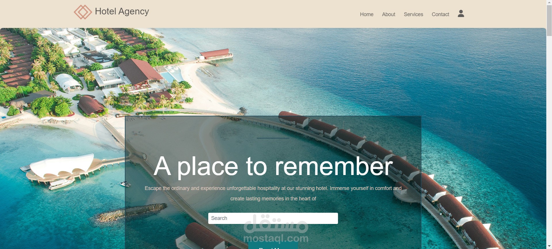 Hotel Agency Using Angular and Nest