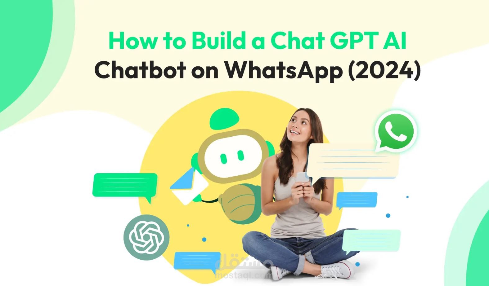 واتساب شات بوت مربوط بالذكاء الاصطناعي WhatsApp AI Chatbot