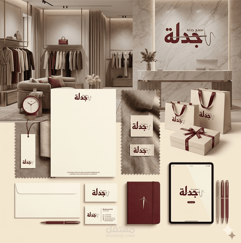 شعار وهوية بصرية لمصنع دجلة