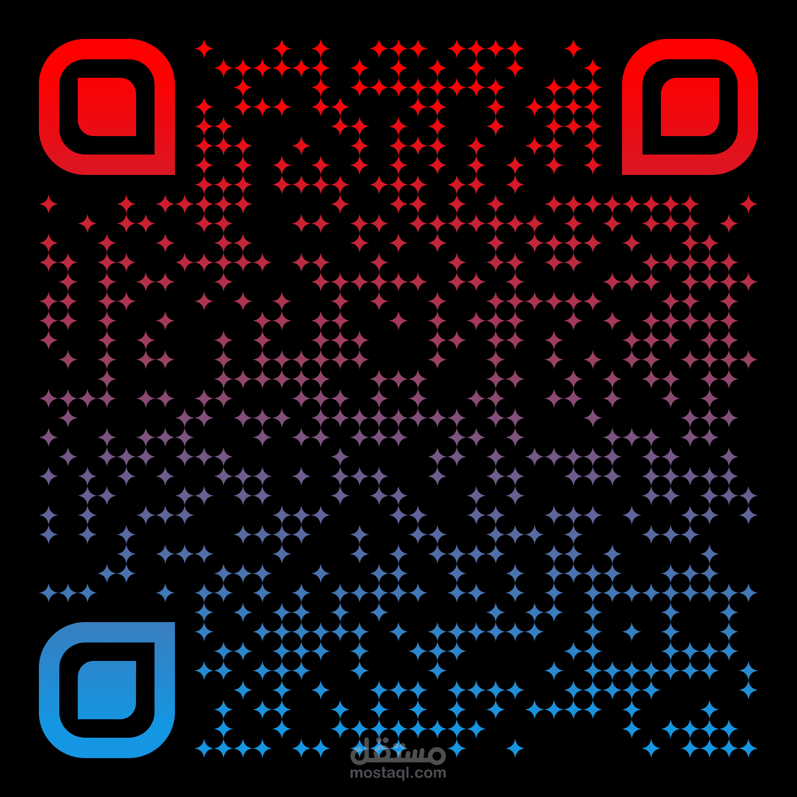 pyramid QR code location
