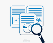 searching and writing reports.