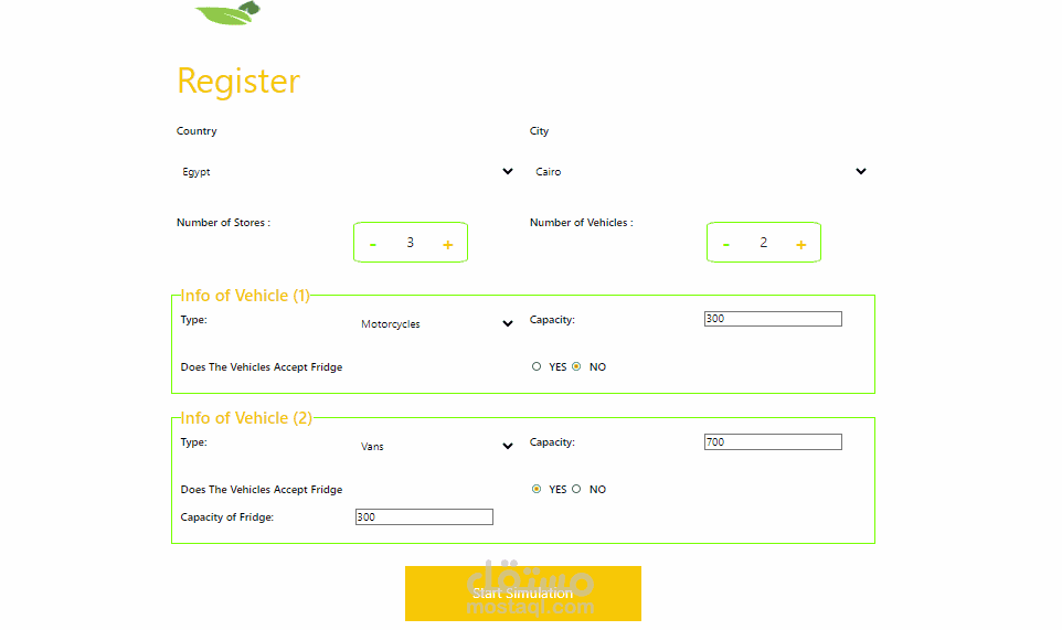 Last Mile Delivery Simulation