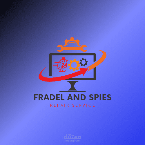 تصميم هويه بصريه| لشركة سوفت وير [FRADEL AND SPIES]