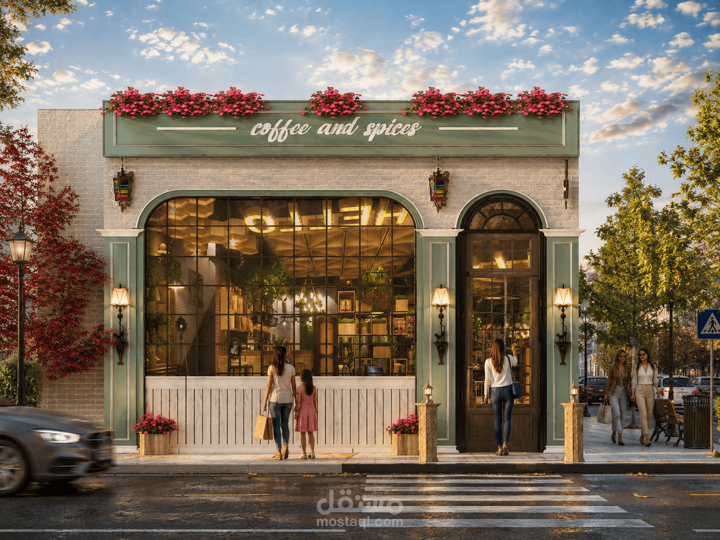محل مستلزمات العطارة والبن - طنطا - مصر