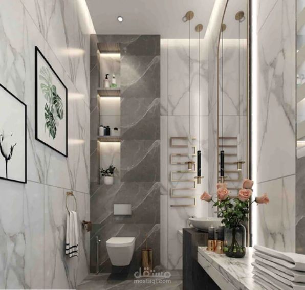 تصميم مونتاج لشقق سكنية ريلز على السوشيال ميديا