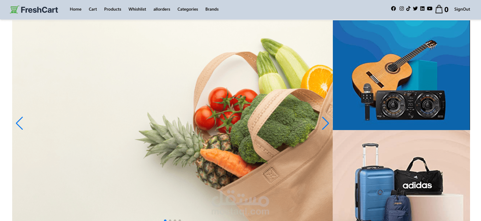 Create A E-commerce