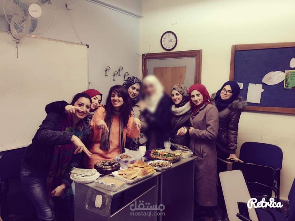 In class English teacher