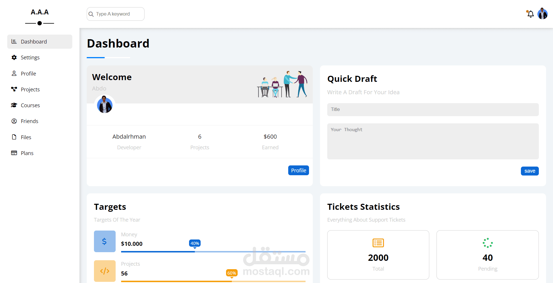 Dashboard