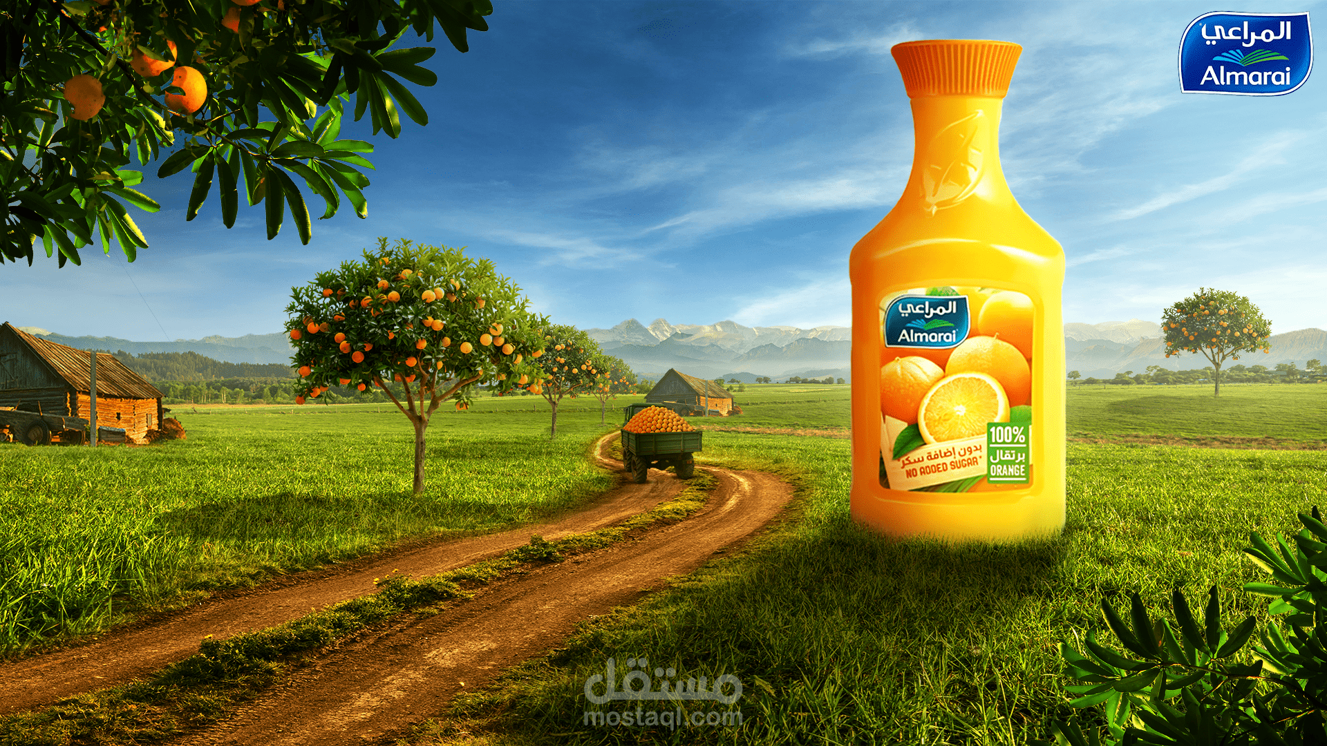 تصميم عصير المراعي