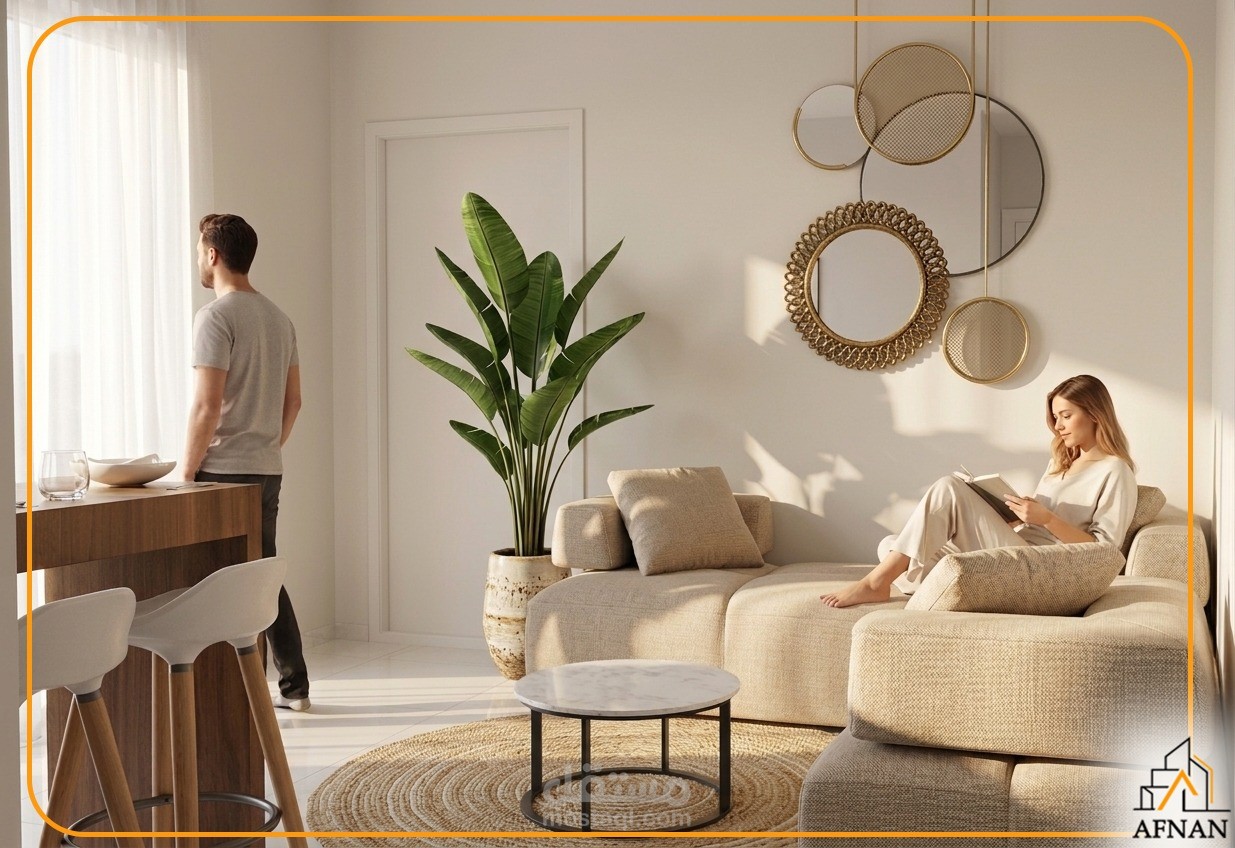 تصميم داخلي لشقة صغيرة | حلول ذكية واستغلال عبقري للمساحات