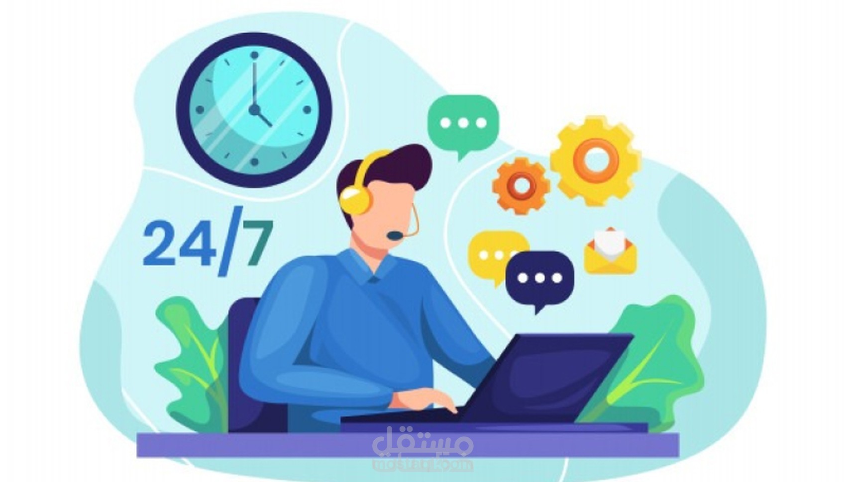 الرد على العملاء منصات التواصل الاجتماعي