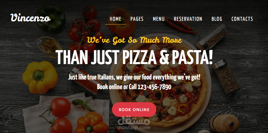 تصميم موقع باستخدام html,css,javascript