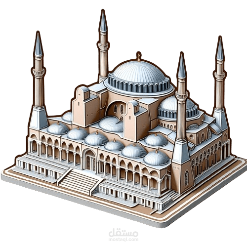 صورة ثلاثية الابعاد على شكل ملصق قابلة للطباعة والقص