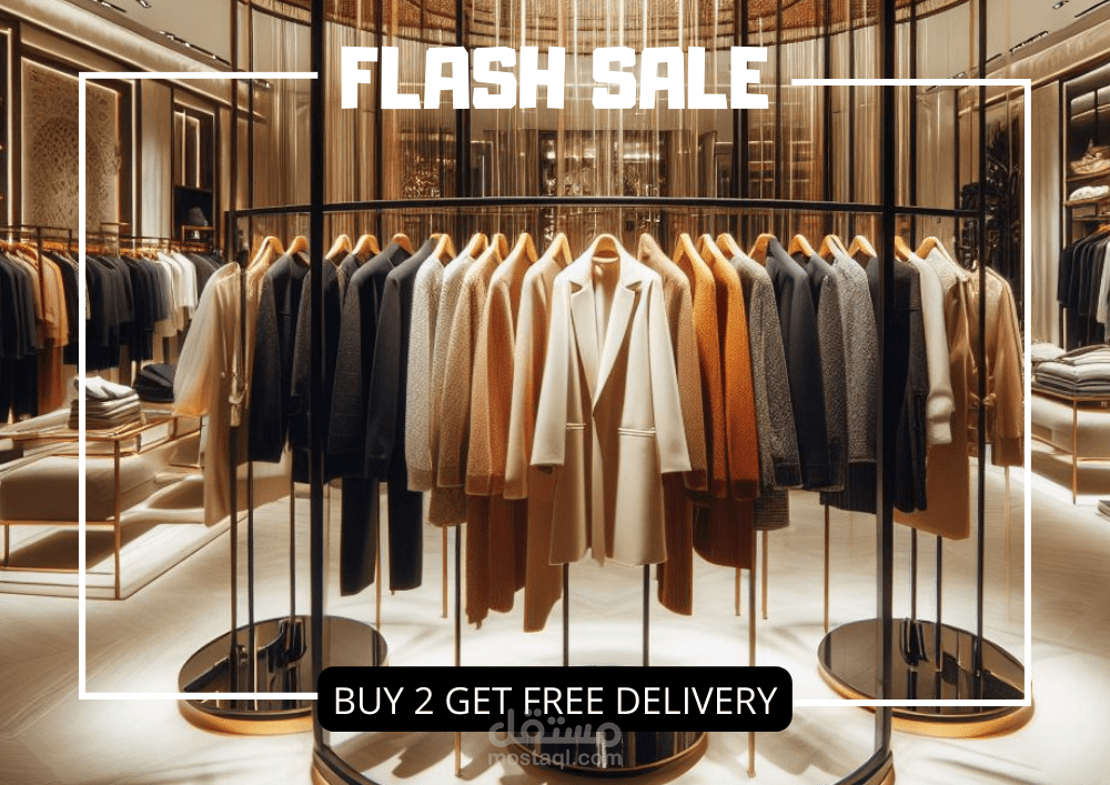 Advertisement flyer.