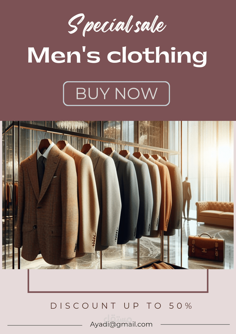 Advertisement flyer.