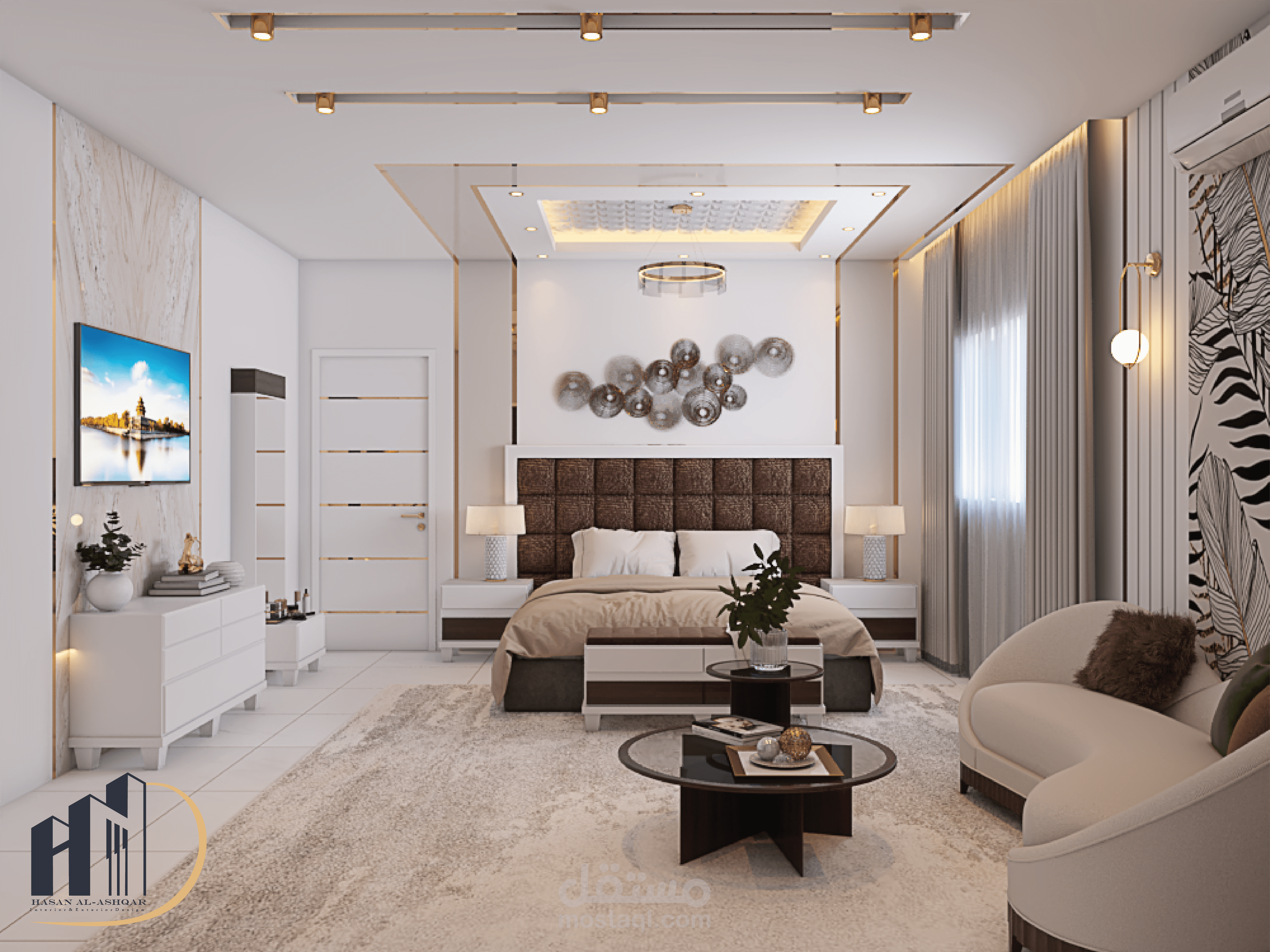 تصميم غرفة ماستر