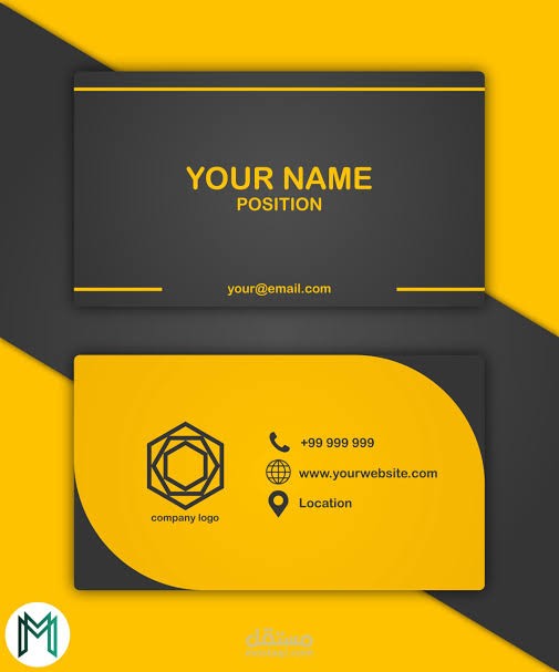 تصميم كروت شخصيه