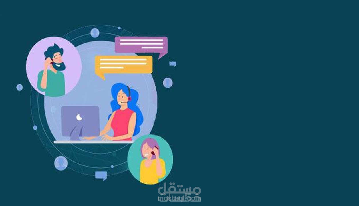 خدمة عملاء على كافة مواقع تواصل الاجتماعي لشركتك او موقعك