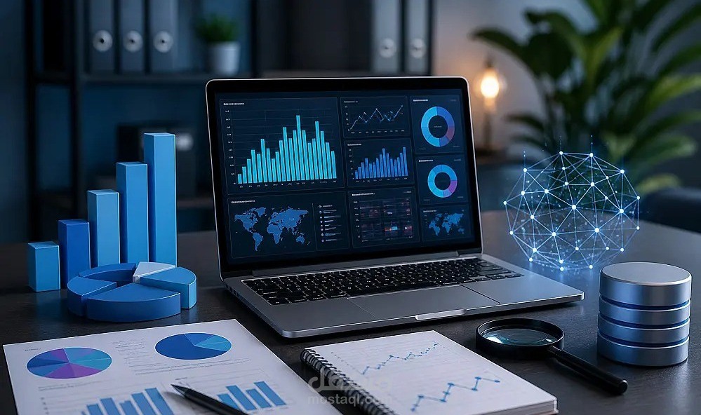 مشروع تحليل البيانات باستخدام الذكاء الاصطناعي مع تقرير احترافي وتوصيات واضحة