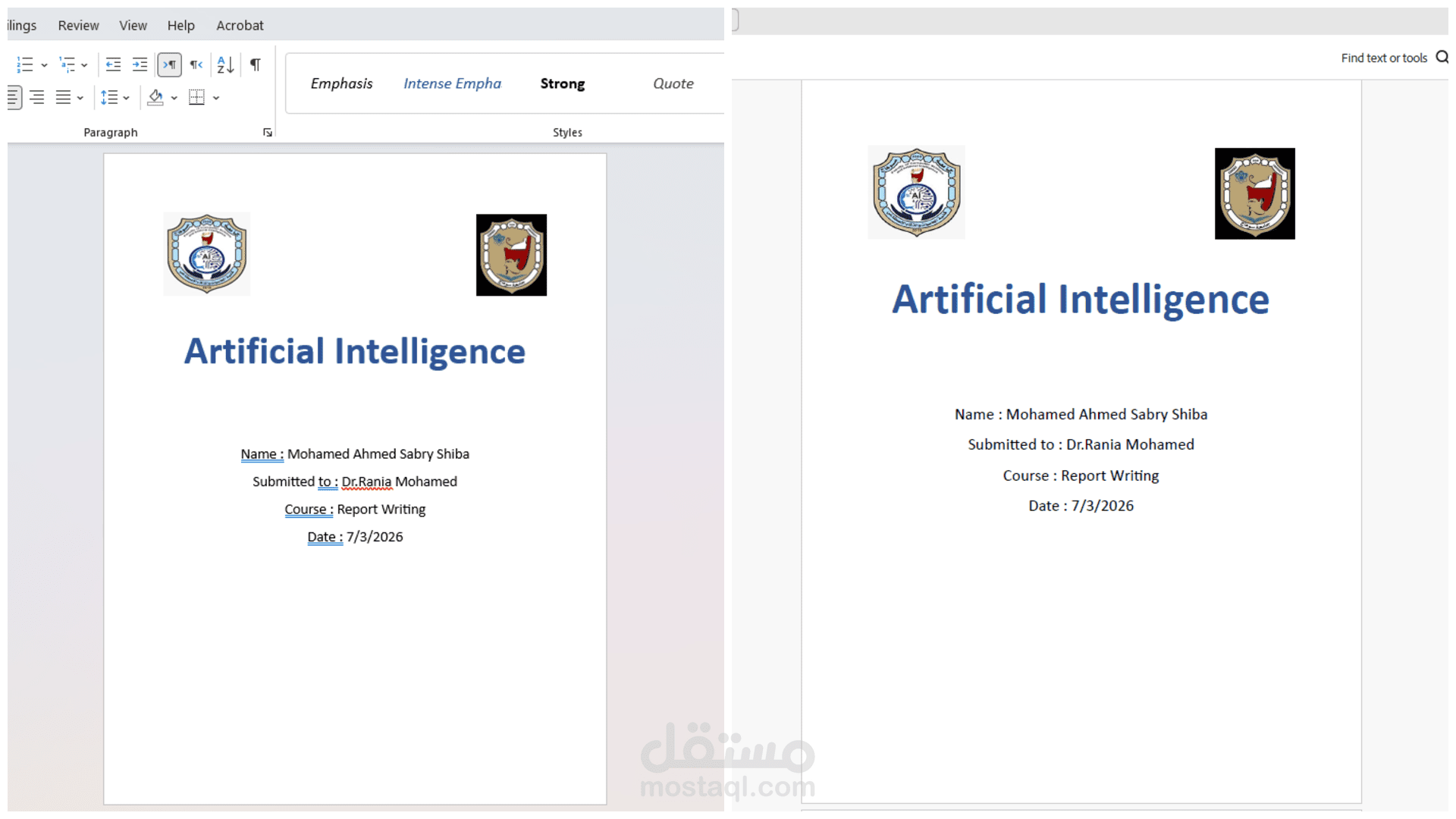 تحويل ملفات Word إلى Pdf بدقة عالية
