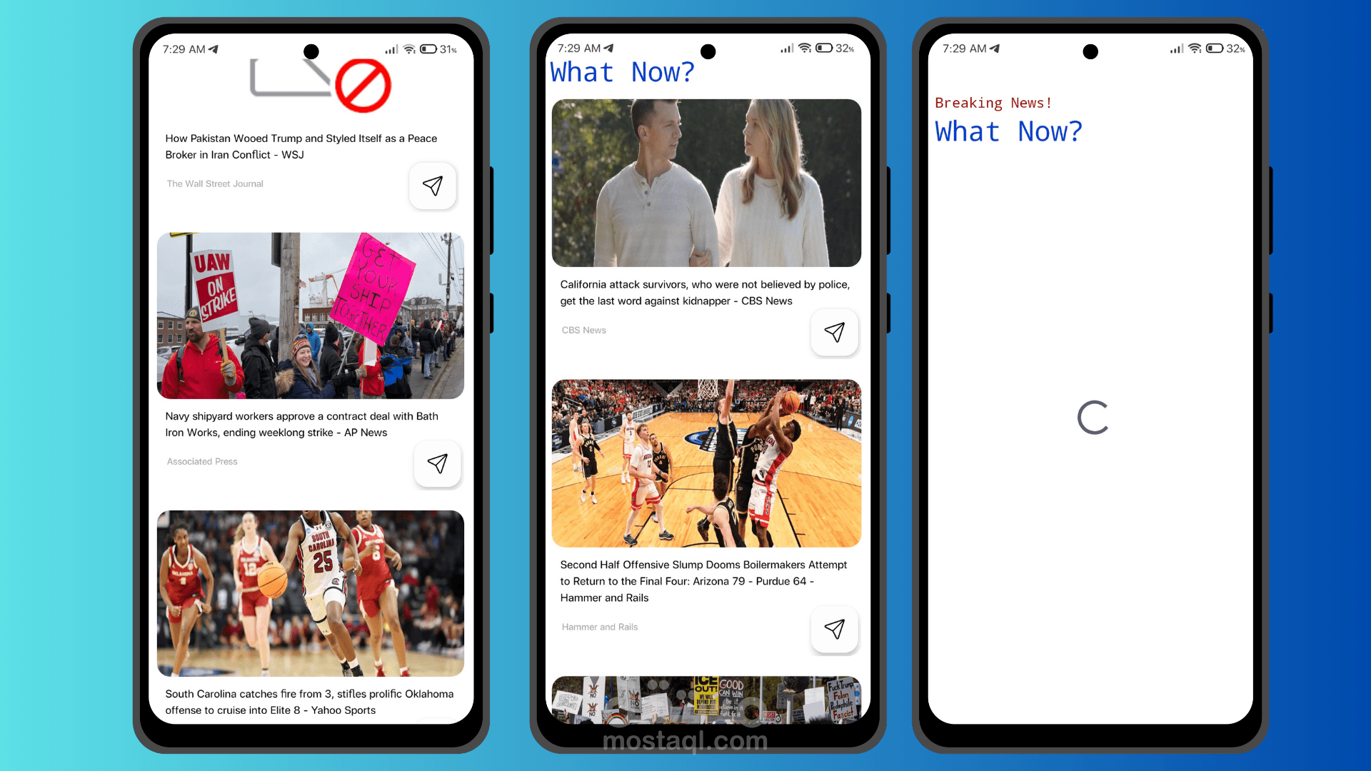 WhatNow | Android News App with API Integration (Kotlin)