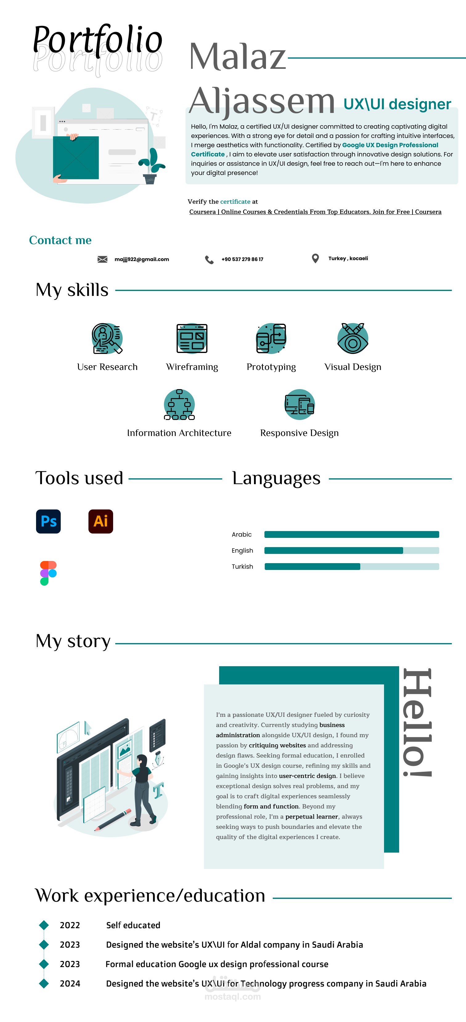 my portfolio