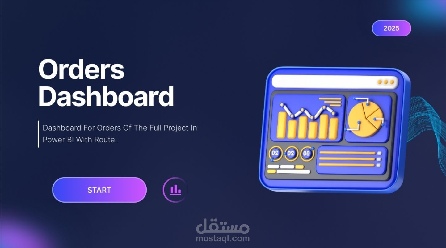 Full Orders Data Analysis Project Using Power Bi