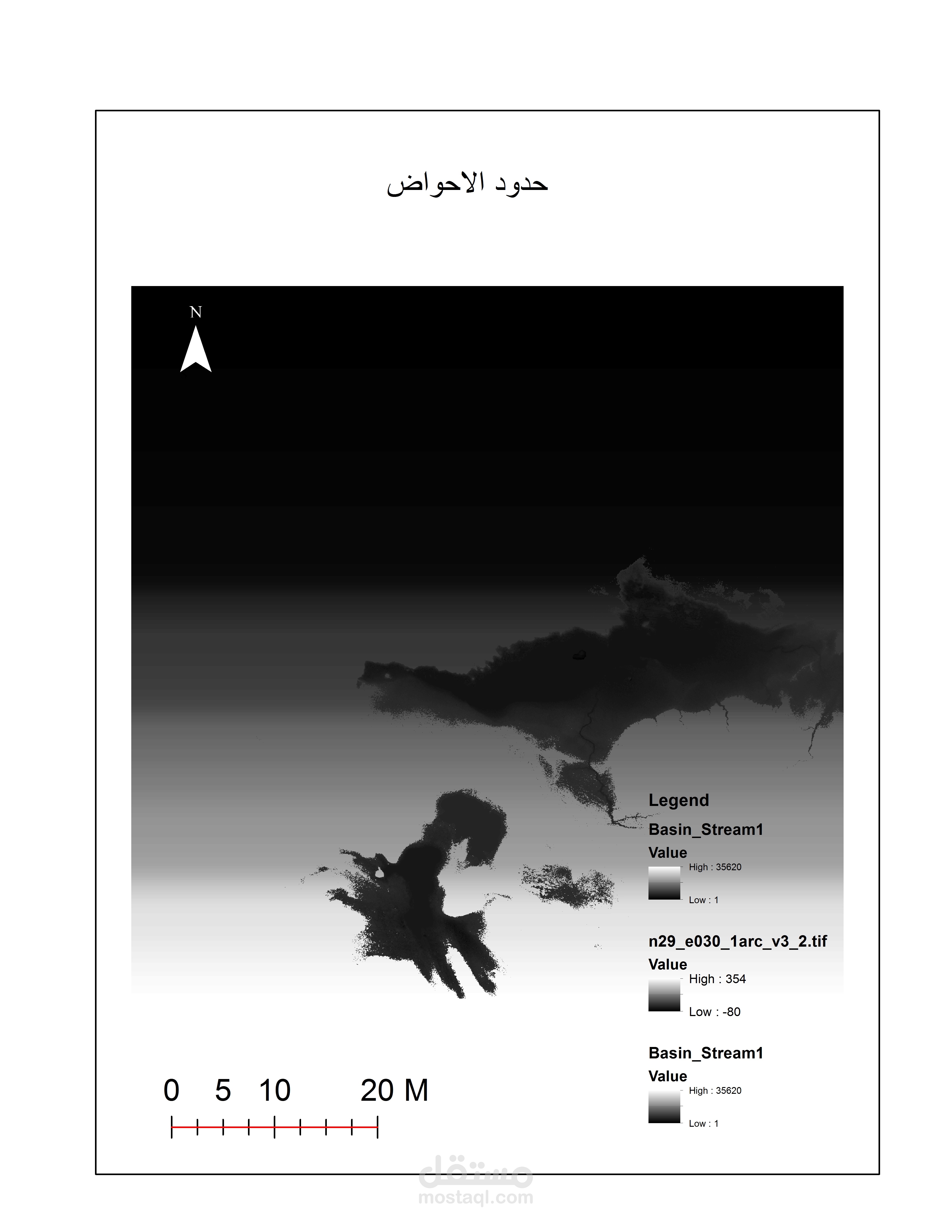 حدود الاحواض