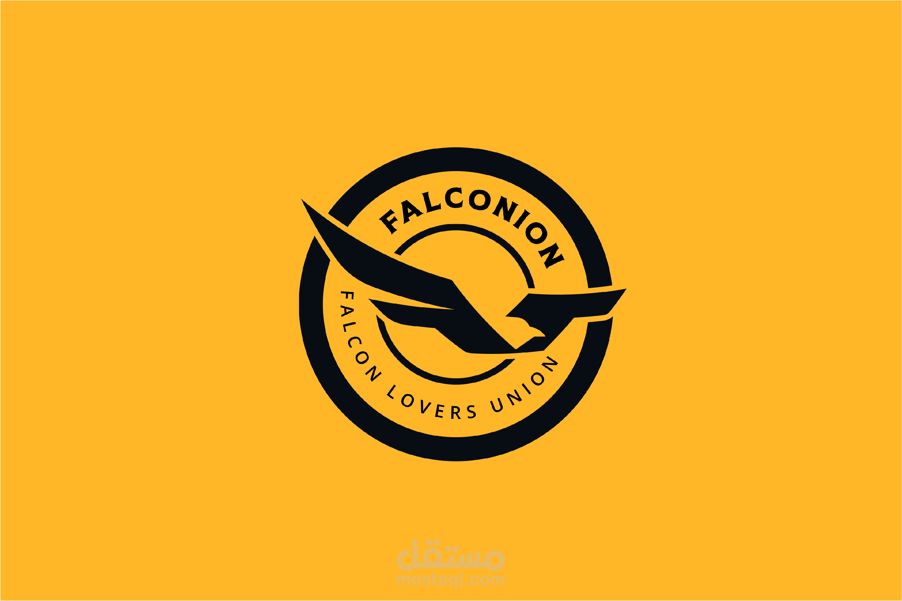 تصميم شعار لفريق فالكون