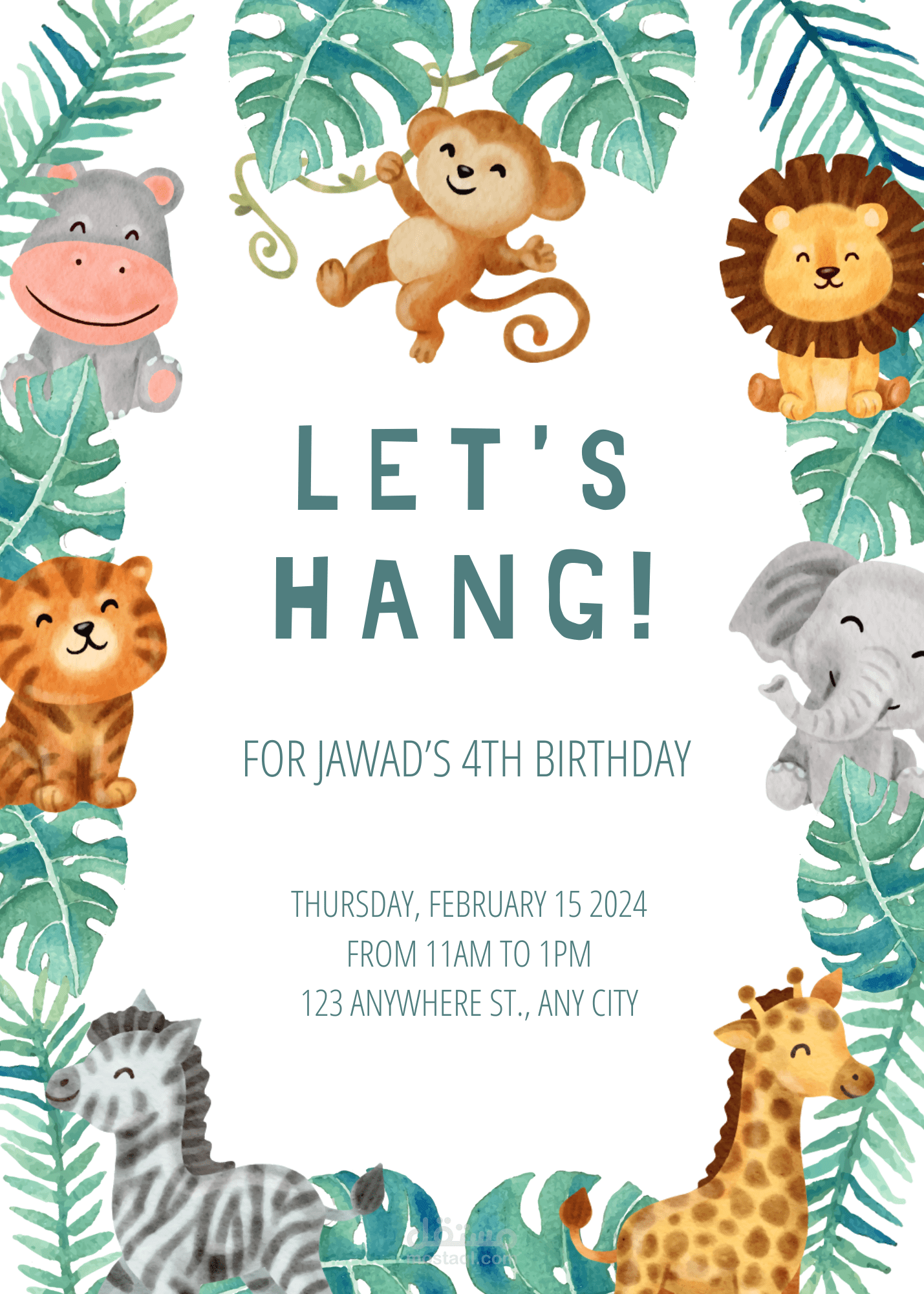 Birthday Invitation for kids