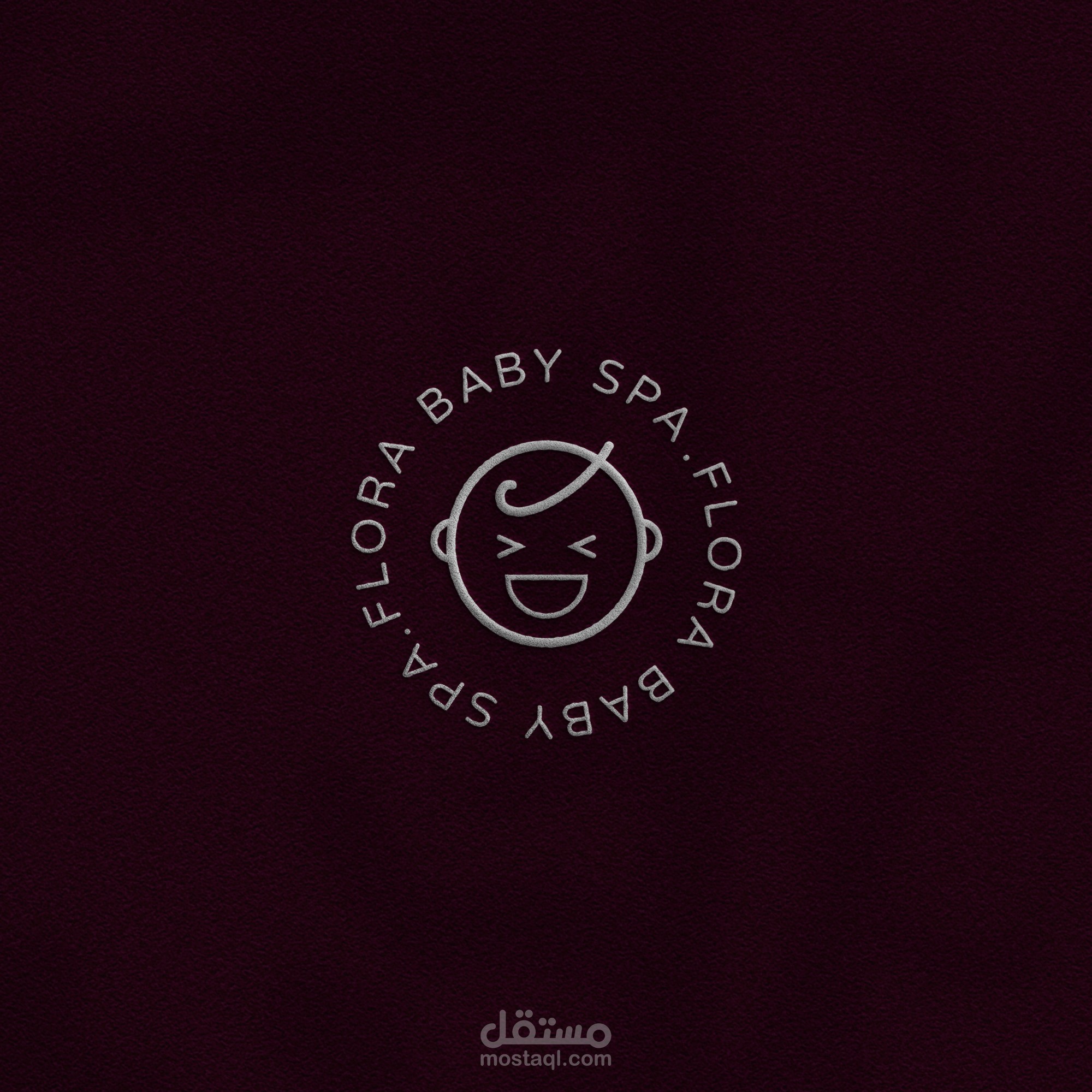 FLORA BABY SPA LOGO | علامة تجارية مختصة لمنتجع صحي