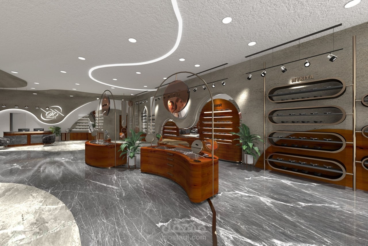 تصميم لمحل تجاري