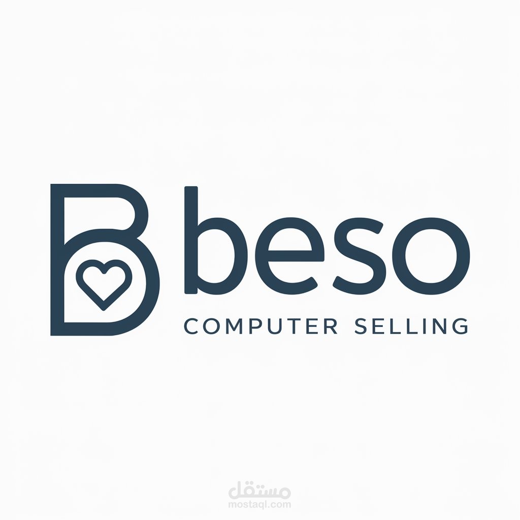 لوجو احترافي لشركه بيع اجهزه الكمبيوتر