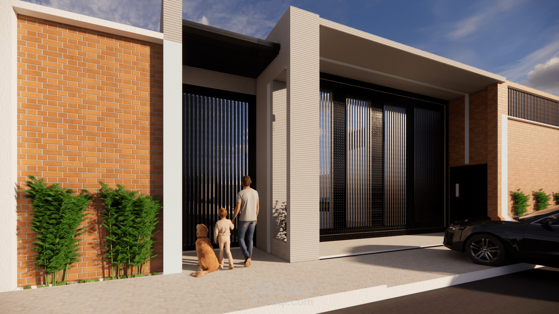 تصميم   private villa